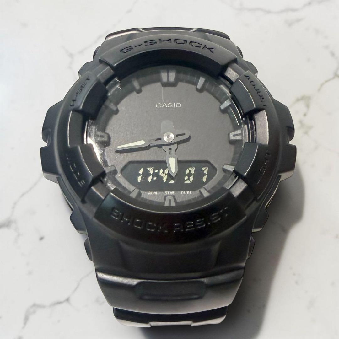 Used CASIO G-SHOCK G-100BB-1AJF Digital Analog Watch