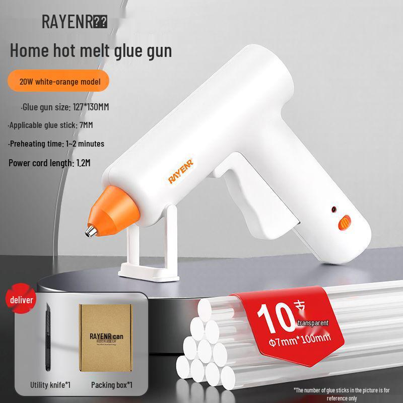 High-Value Small Hot Melt Glue Gun for Handmade DIY with 7mm High Viscosity Glue Sticks