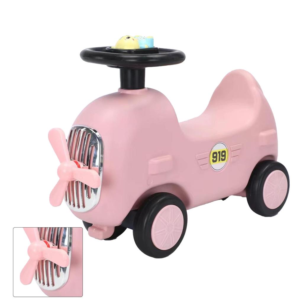 Baby Rocking Horse Toy 2 In 1 Safe Stable Ergonomic Kid Ride On Toy with Pedal for Children Baby