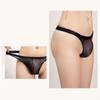 Breathable Men Underwear Comfy Fashion Glossy Low Rise Nylon