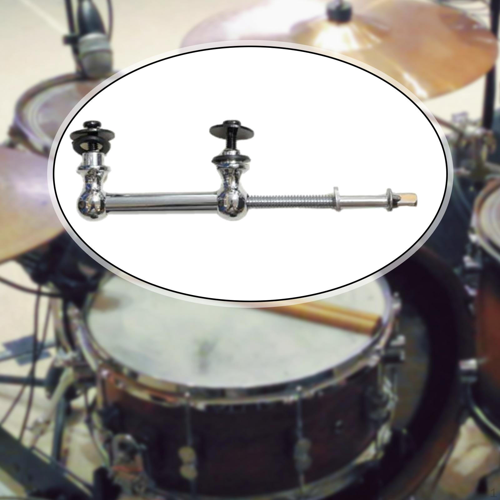 

Комплект барабанных лагов Аксессуары Одинарный конец Замена Легкий Обслуживание музыкального инструмента Hole Spacing 5cm