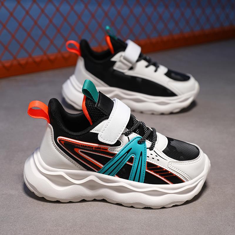 Дитяча мода Дихаюче повсякденне взуття Дитяче спортивне взуття для бігу Студенти Хлопчики та дівчатка У тренді Зручні кросівки