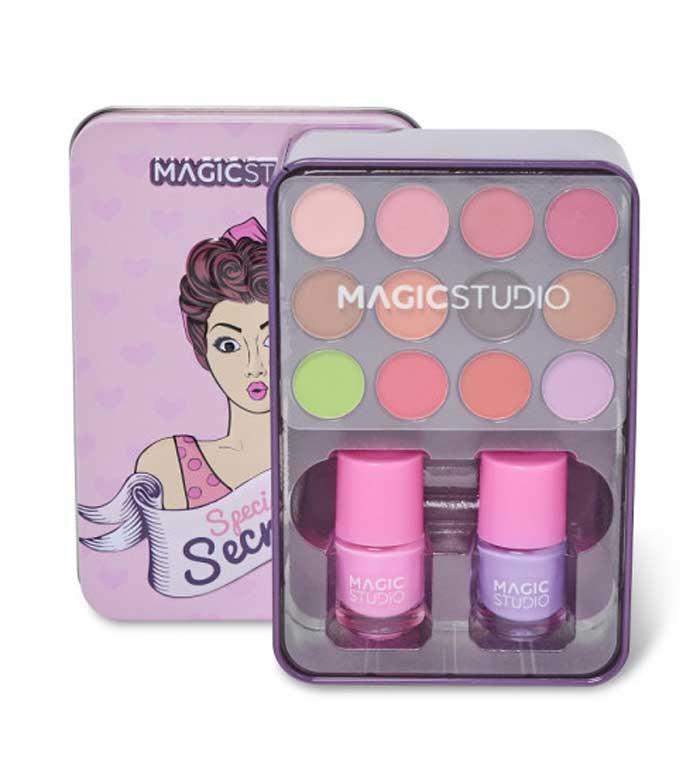 MAGIC STUDIO Pin Up Zestaw do makijażu lakiery i cienie do powiek