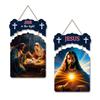 Designer Wooden Wall Hanging Decoration Items, For Home, Gifts, Bedroom, Multi