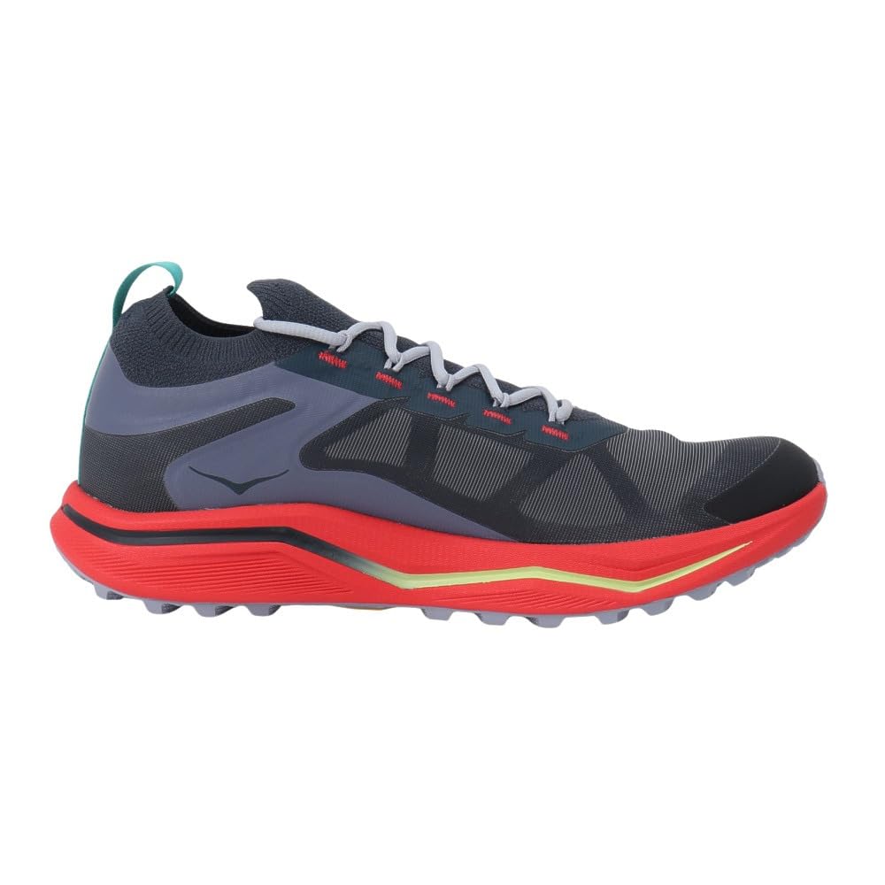 HOKA Zinal 2 Trail Running Shoes x Size (Navy Red, 26.5, Men's, 1141491-SSC)