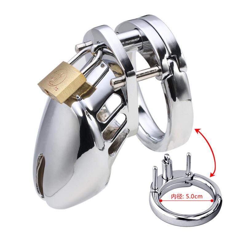 Small Penis Restrict Lock Cock Cage Male Penis Ring Chastity Device BDSM Sex Toys Bondage CB6000 Drop Shipping
