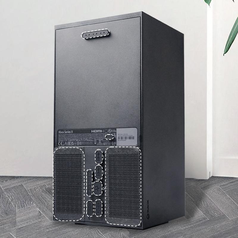 Staubdichtes Netzfilter-Buchsenstopper-Kit Abdeckung Für Xbox Series X/S Spielzubehör Konsole Anti-Staub Silikonstopfen Zubehör