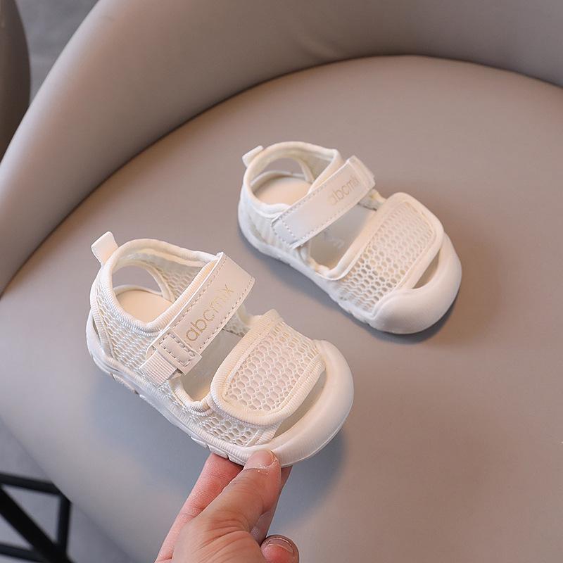 Sandale de vară pentru fetițe 2024, cu talpă moale, plasă respirabilă, pentru mers