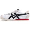 Onitsuka Tiger Unisex White Black Corsair Low Top Casual Shoes 1183A357-100