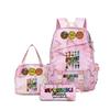 Rhythm Box Sprunki Music Game School Bag Backpack Pencil Bag Three-Piece Set Student Heat Printing Backpack