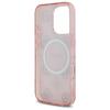 Guess Guhmp16Lh4Pyeep Iphone 16 Pro 6.3 Różowy/Pink Hardcase Iml Peony On 4G Background Magsafe
