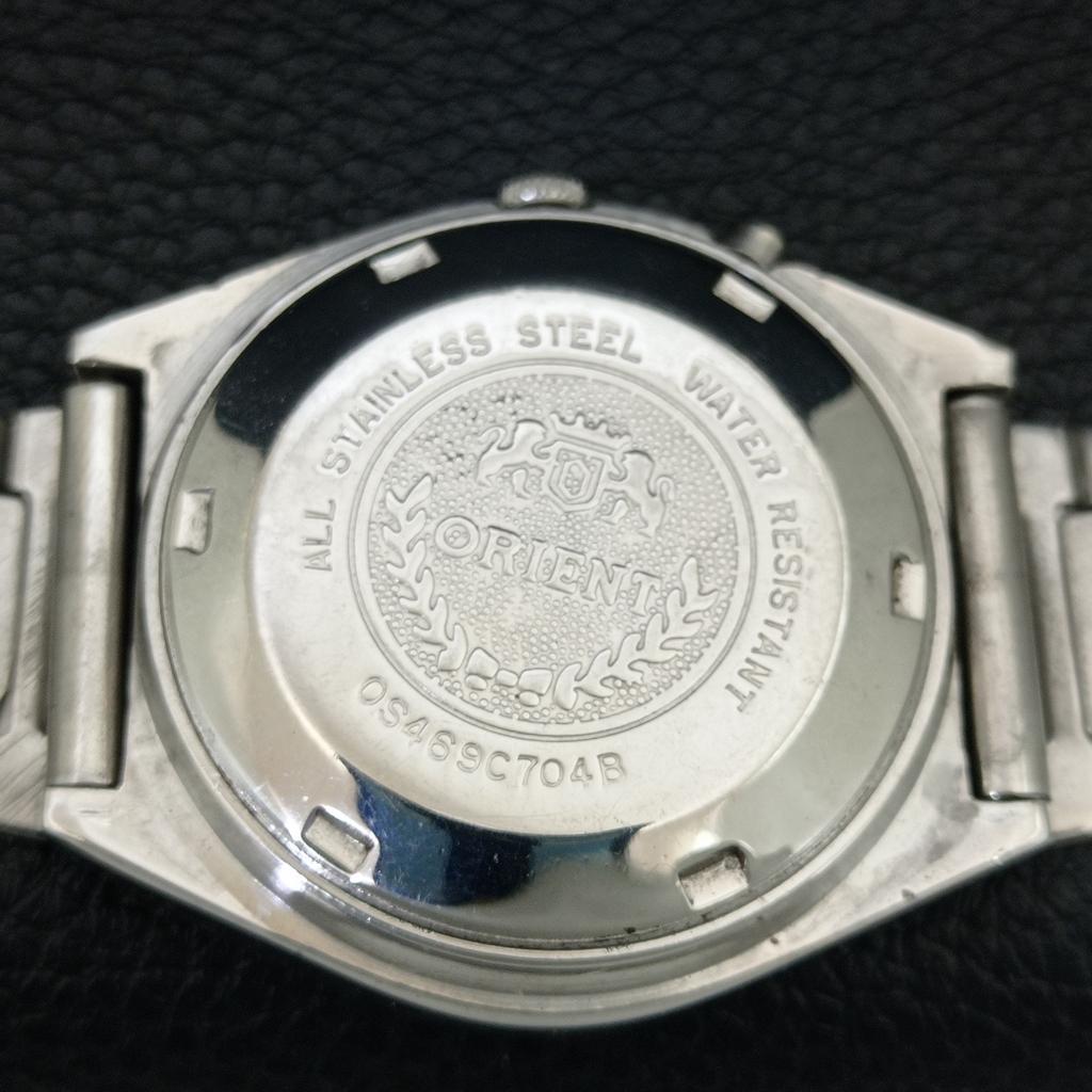 GENUINE VINTAGE ORIENT CRYSTAL AUTOMATIC 46941 JAPAN MENS WATCH A704919-1