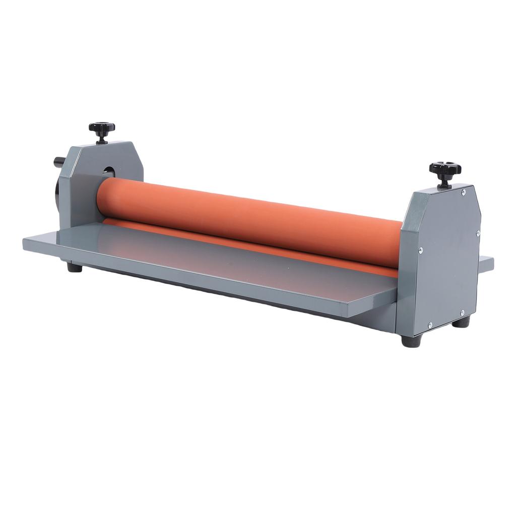 Cold Laminator Machine 25.6 Inch Hand Crank Manual PVC Photo Film Cold Laminator for Office School