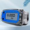 High Precision Digital Flow Meter Aluminum Zinc Zinc Alloy Fuel Flow Meter  Liquid Measurement