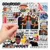 100PCS Friends TV Show Letter Classic Vintage Paster Toy Funny Decal Scrapbook Guitar DIY Phone Laptop Sticker