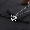 Men's Titanium Steel Hip Hop Pendant Necklace - Trendy, Non-fading Street Style
