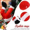 Christmas Tree Decoration Santa Claus Elf Leg Plush Christmas Decor New Year Decoration Funny Xmas Pendant Ornament Party Supply