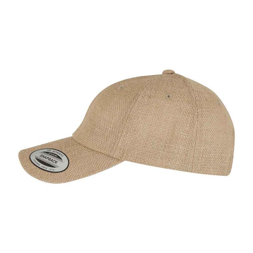 FLEXFIT Dad Jute Baseball Cap