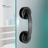 Glassdørhåndtak 10 kg belastningskapasitet Sikkert grep Enkel installasjon Universal sugekopp Skyvedørshåndtak til baderom