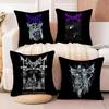 Live In Leipzig MMayhem Burzum Cushion Cover Soft Plush Fabric DoubleSided Printed Sofa Cushion Cover for All SeasonsHomeDecor