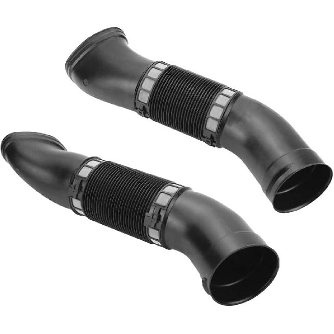 Pair of Air Intake Inlet Duct Tube Hose 1120943482 + 1120943582 Compatible with Mercedes Benz E320 3.2L 2003-2005