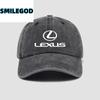 lexus Premium Velvet Customized Baseball Cap Curved Brim Outdoor Dome Sun Hat for Car Lovers RK8