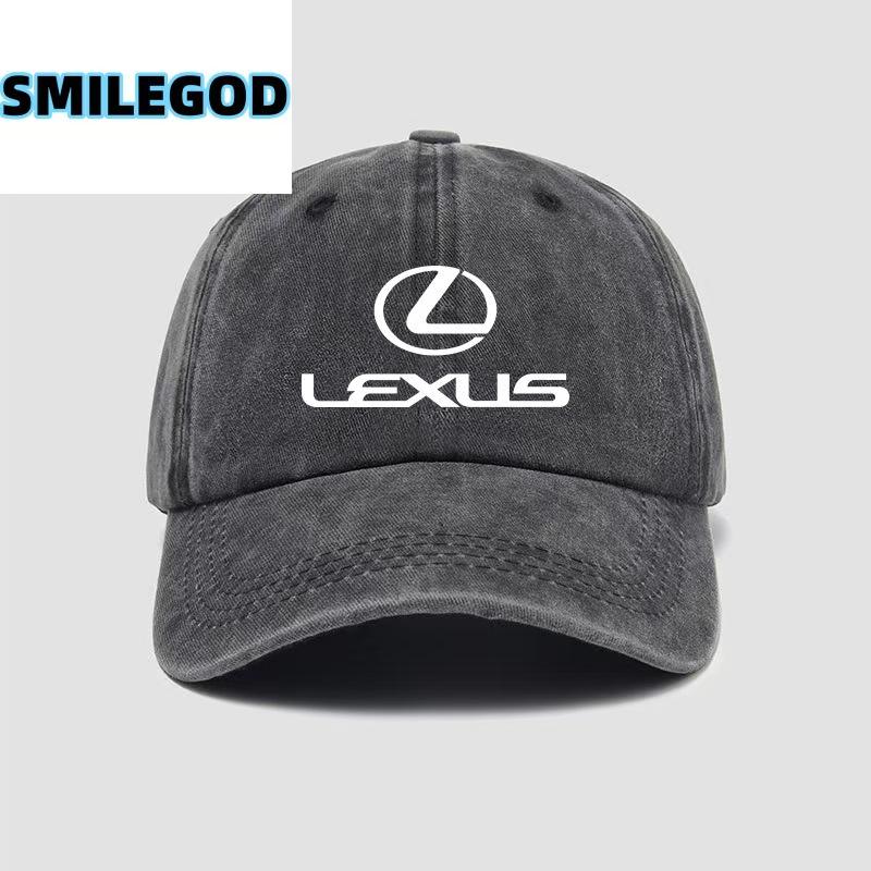lexus Premium Velvet Customized Baseball Cap Curved Brim Outdoor Dome Sun Hat for Car Lovers RK8