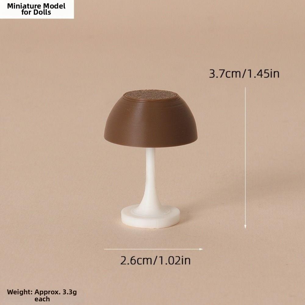 1:12 Dollhouse Miniature Desk Lamp Simulated Pattern Bedroom Lamp Dollhouse Furniture Decoration