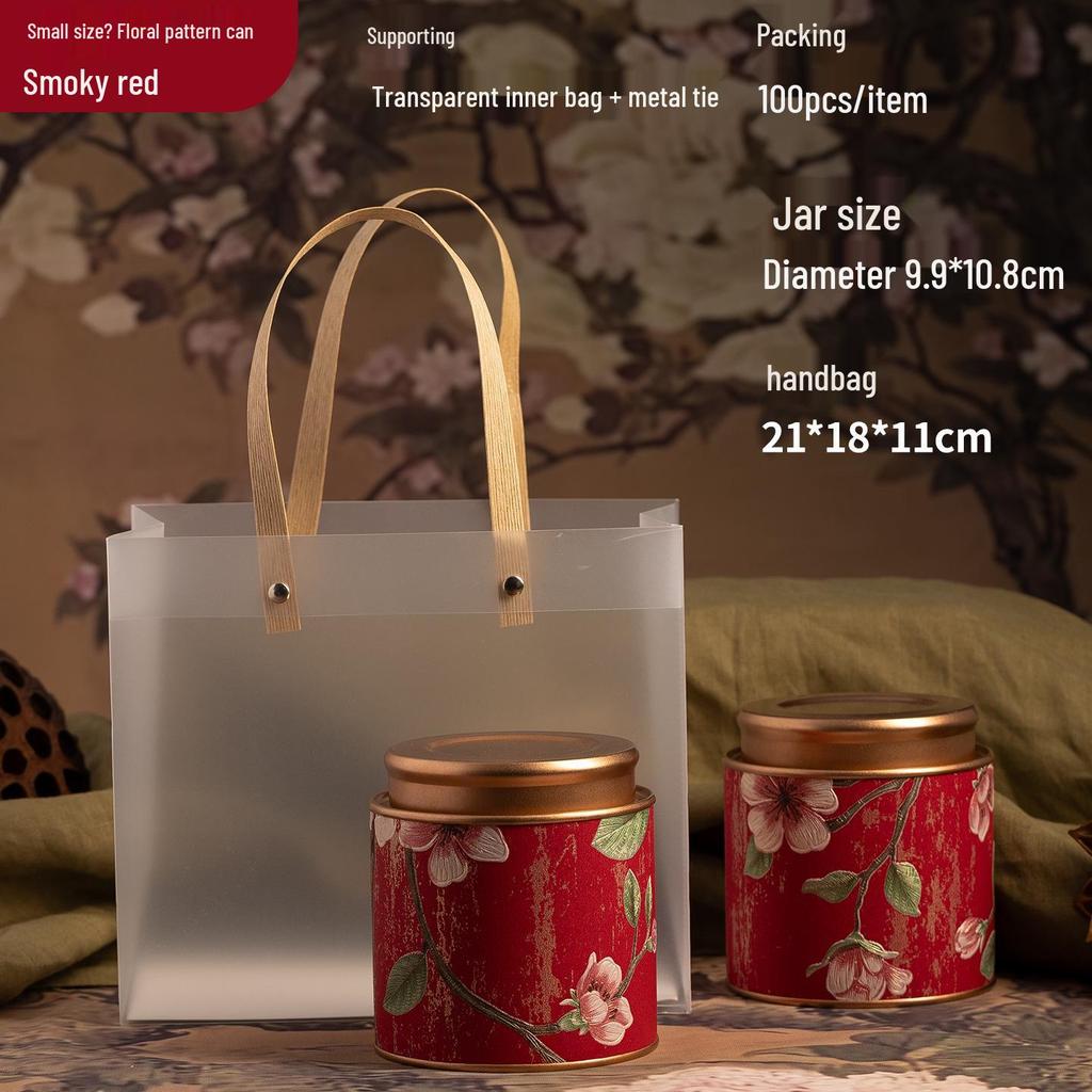 Exquisite Multi-Tea Storage Can: Sealed Container for Black, Green, Jasmine, White, & Oolong Tea.