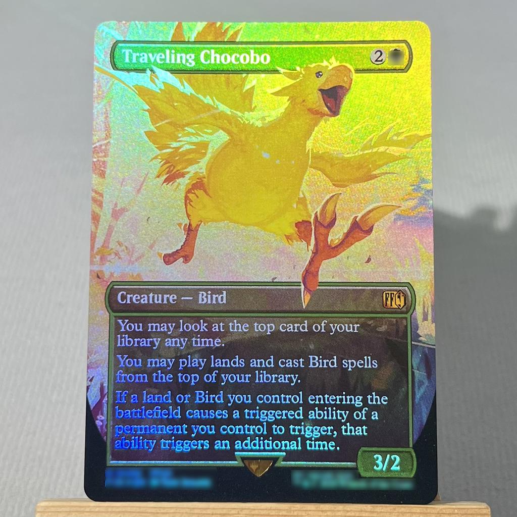 FIN FIC FOIL4-001 Karta proxy TCG magiczne karty Chmura, Najemnik z Midgaru Przywołaj Bahamuta Vivi Ornitier Błyskawica, Armia Jednego zbierz