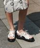 Khiho Aero Mesh Jet Strap Sandals White