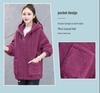 2025 Plus Size Women's Lambskin Jacket: Loose Korean-Style Sweater for Autumn/Winter