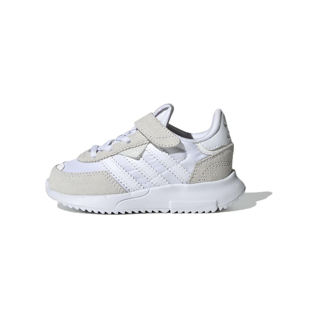 Adidas Originals Retropy F2 Non-Slip Shock Absorbing Low-Top Walking Shoes Baby Shoes White Gray GX9070