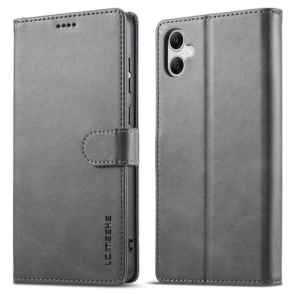 LC.IMEEKE For Samsung Galaxy A07 4G Case Calf Texture PU Leather Stand Wallet Phone Cover