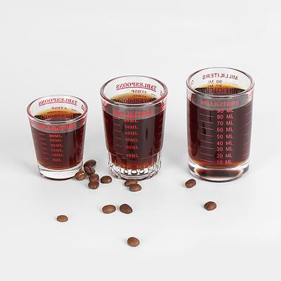 1Pc 30 Ml Glass Measuring Cup With Scale Shot Glass Liquid Glass Ounce Cup