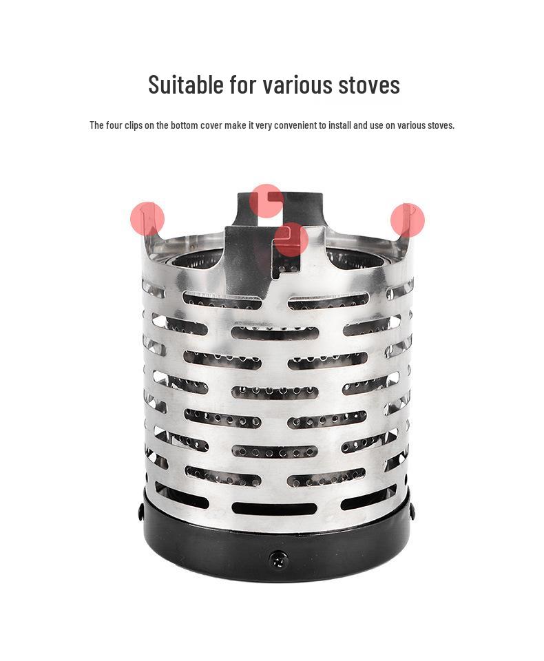 Portable Stainless Steel Heater for Outdoor Camping
