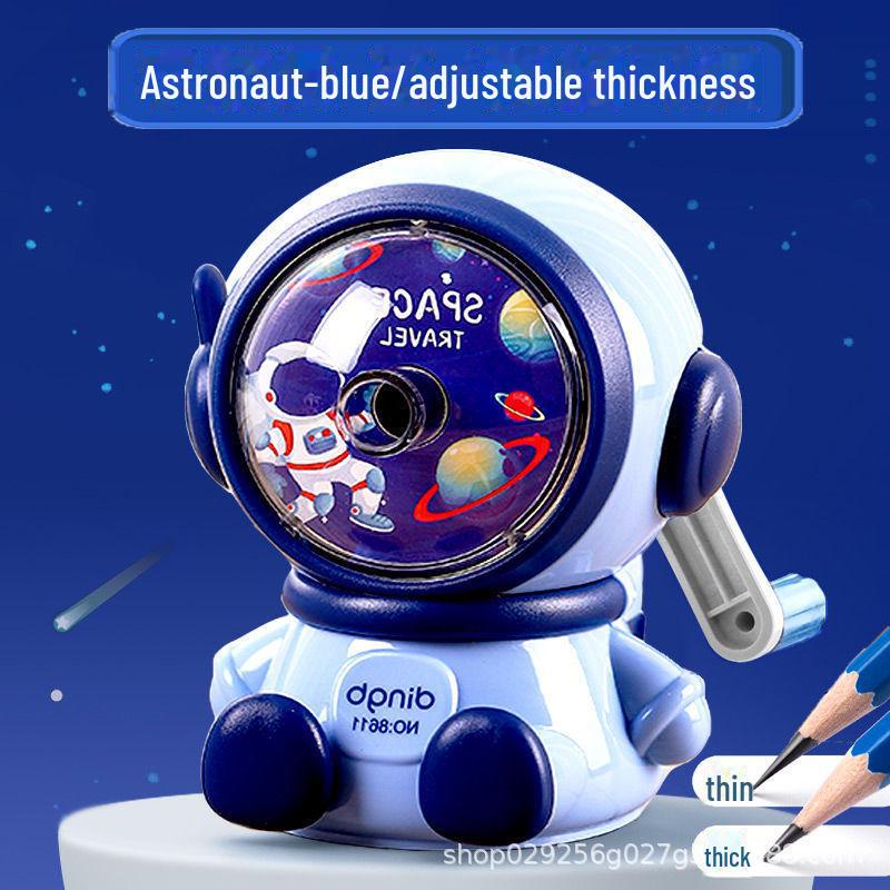 

Креативная точилка для карандашей «Астронавт» с ручным приводом для студентов — мультяшный дизайн