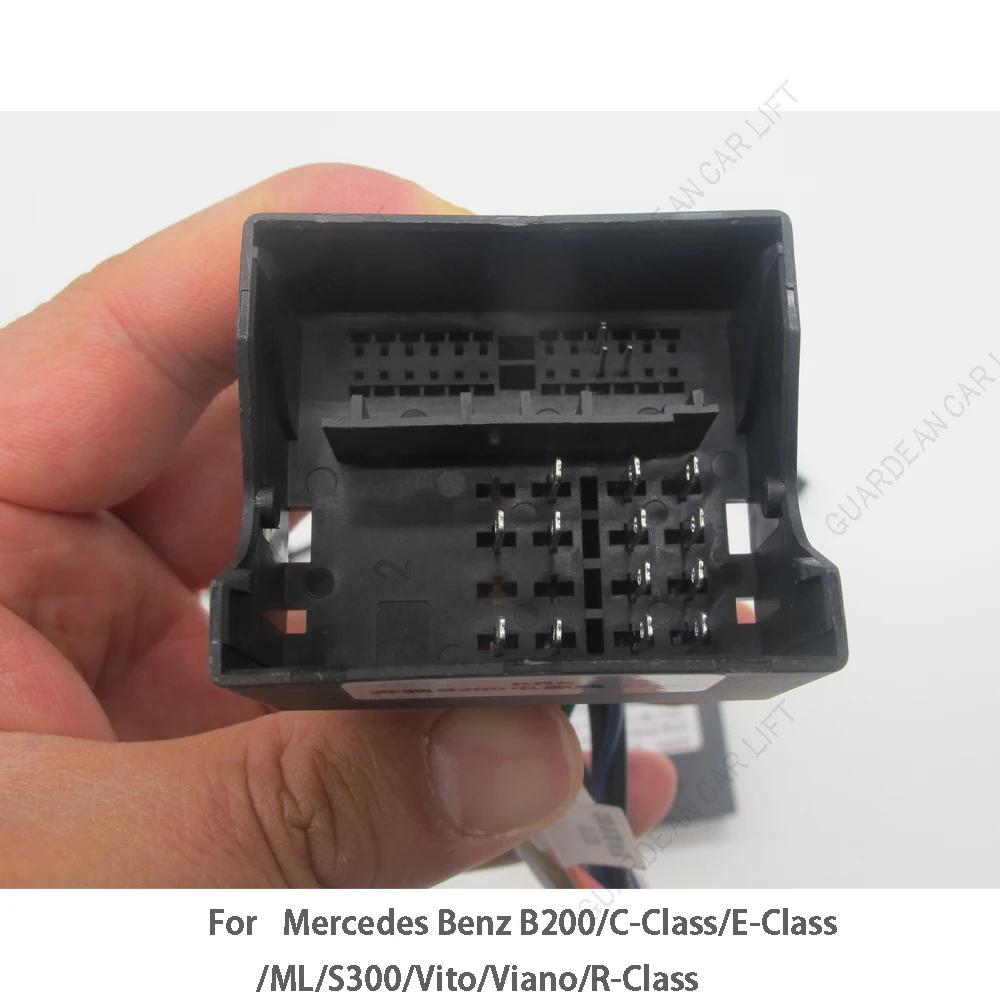 Car Android 16PIN Power Wiring Harness Cable With Canbus For Mercedes Benz B200/C-Class/E-Class/ML/S300/Vito/Viano/R-Class