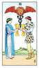 Kancharo 78-Card Tarot Set [Universal Waite Tarot Premier Edition] Includes Japanese Tarot Card Instructions & Pouch (Authentic)