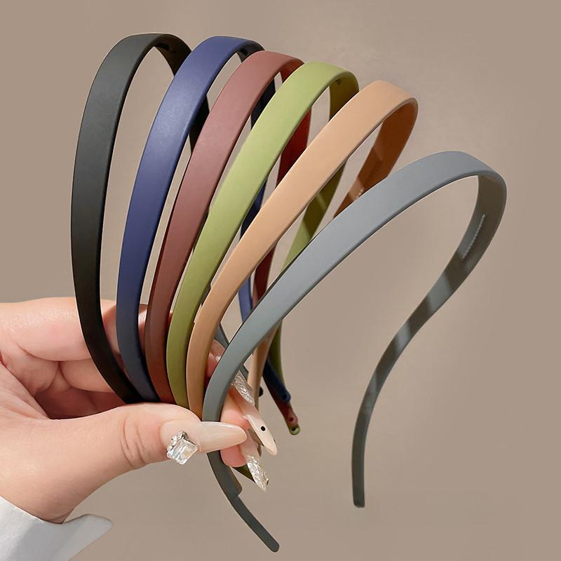 Minimalist Matte Headband, U-shaped Anti Slip Headband Suitable for Women, Fashionable Fully Matched Hair Accessory