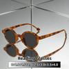 Retro Round-framed Reading Sunglasses Radiation Protection Blue Light Prevention Eyeglasses Lady and Gentleman 0 To +4.0