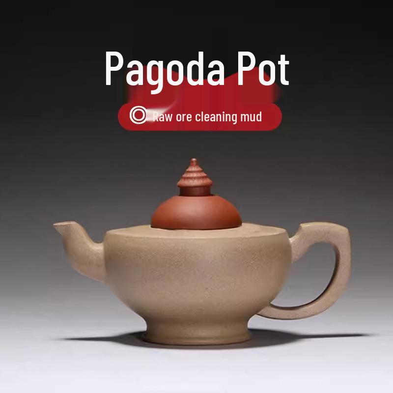 Handmade Yixing Purple Clay Teapot Set – Kung Fu Tea Set with Various Pot Shapes (Certificate Included)