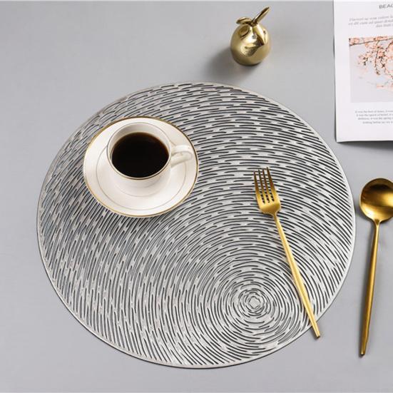 Talos Round Hollow Anti-Slip Heat Insulation Cup Mug Pad Coaster Bowl Place Mat Decor