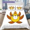 One Piece Jolly Roger Logo Pattern Bedding Quilt Set Quilt Cover Pillowcase Home Birthday Gift(1 * duvet cover + 2 * pillowcase, without core)