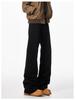 Paris Youth Bootcut Scimitar Jeans: Men's Autumn/Winter Loose-Fit Micro-Flare Straight Leg Pants