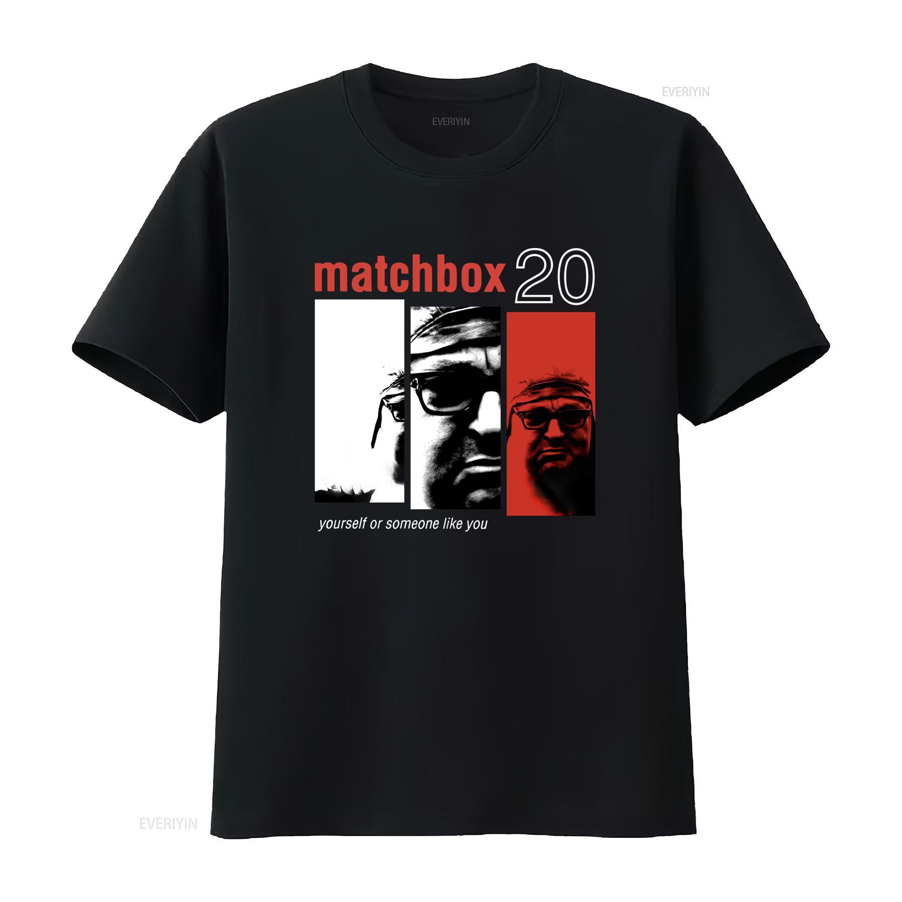 

Matchbox Twenty Yourself or Someone Like You Alternative Rock Music T Shirt vintage Washed Stretched Breathable Soft 4XL