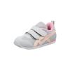 [Sukusuku] Baby Shoes Slim Model Metid Baby Light Gray/Pink 319 14.0 cm