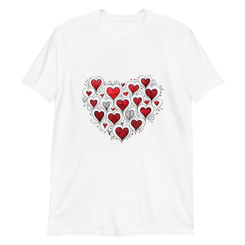 

Hearts within Heart: Unfold Love T-Shirt 2XL