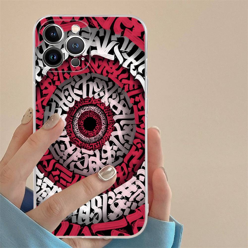 Pokras Totem Design Art Graffiti Shockproof Silicone Clear Case For IPhone 17 16 15 14 13 12 11 Mini Pro Max Plus Cover
