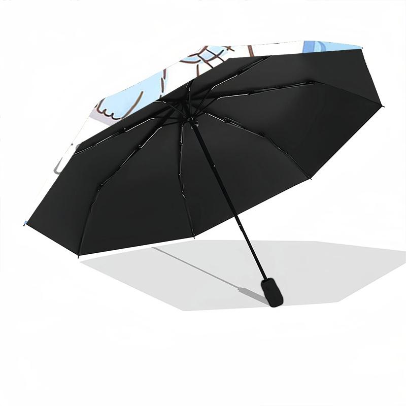 1pc Cat Decoration Cinnamoroll Theme Automatic Opening and Closing Folding - A Good Choice for Gifts, Fashionable and Convenient Umbrella With Cute Ca